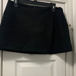 Zara Black Mini Skort